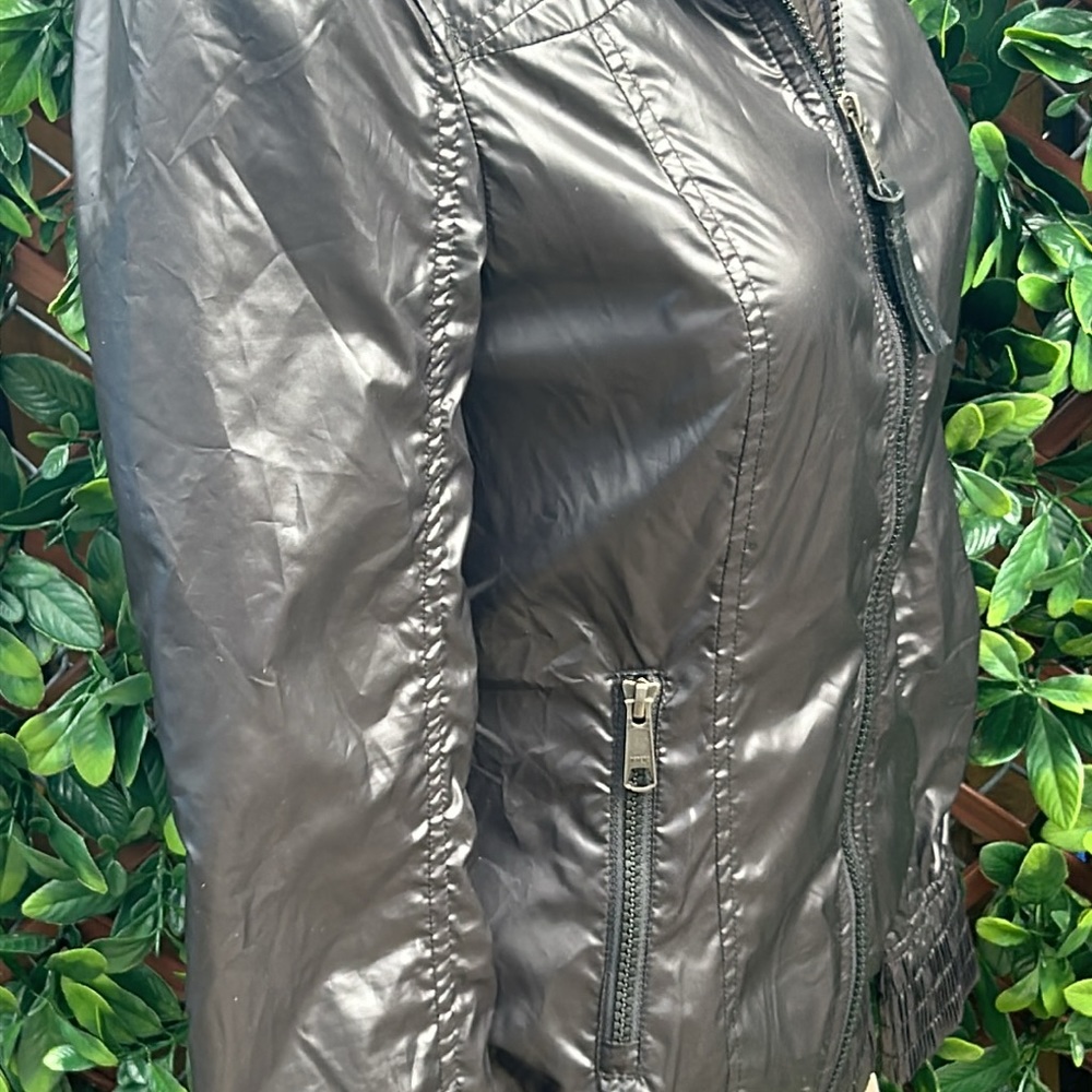 Mackage Nylon Black Rain Jacket